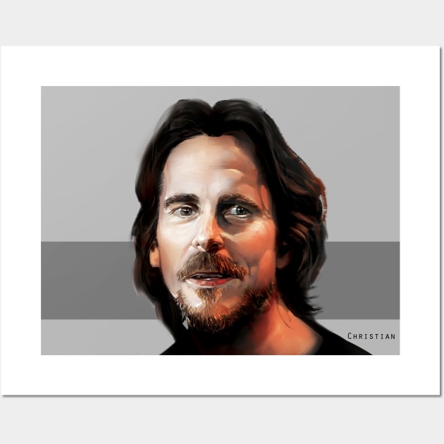 Christian Bale Wall Art by SmpArt